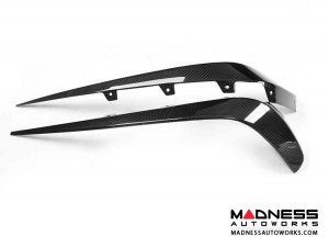 Mercedes-Benz CLS-Class W218 AMG Front Bumper Fins - Carbon Fiber